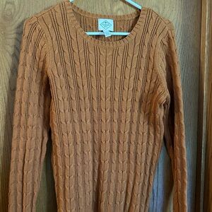 St John’s Bay cable knit sweater